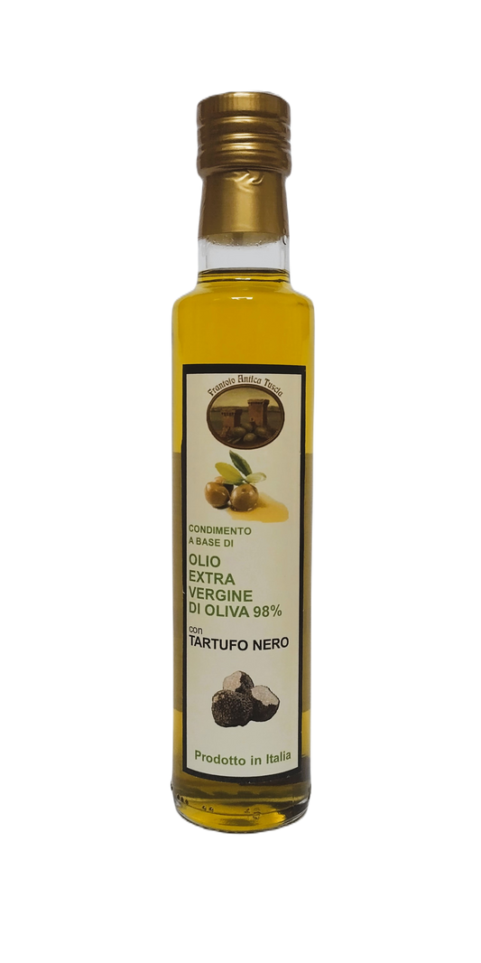 Olijfolie Extra Vergine + Tartufo Nero - Fles 250 ml