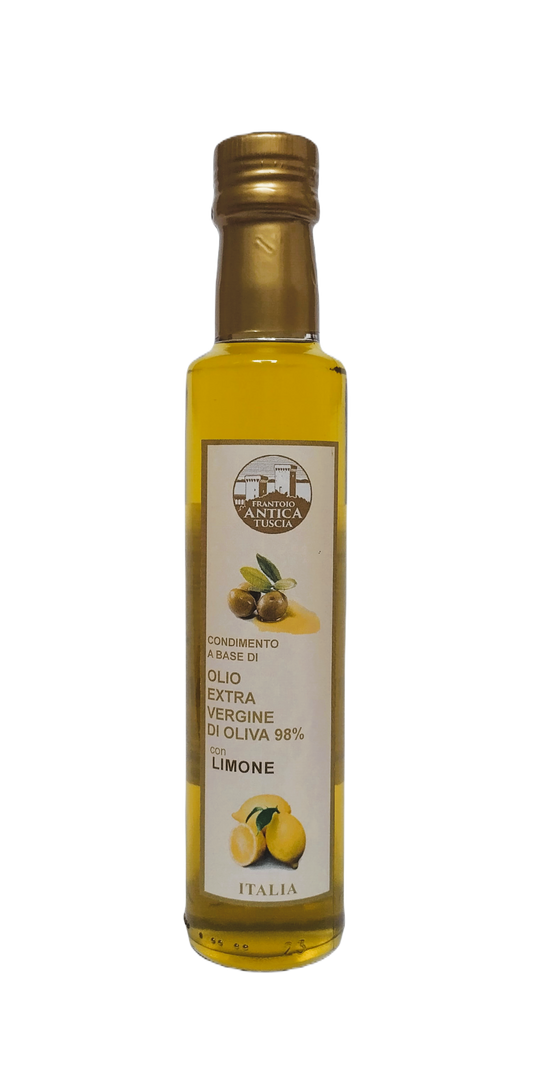 Extra Virgin Olive Oil + Limone - Bottle 250 ml