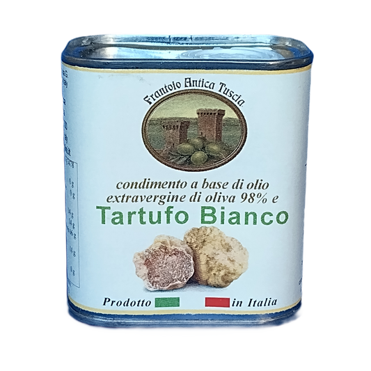 Olijfolie Extra Vergine + Tartufo Bianco - Blik 150 ml