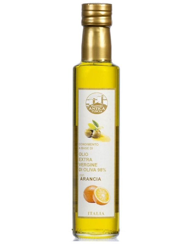 Olijfolie Extra Vergine + Arancia - Fles 250 ml