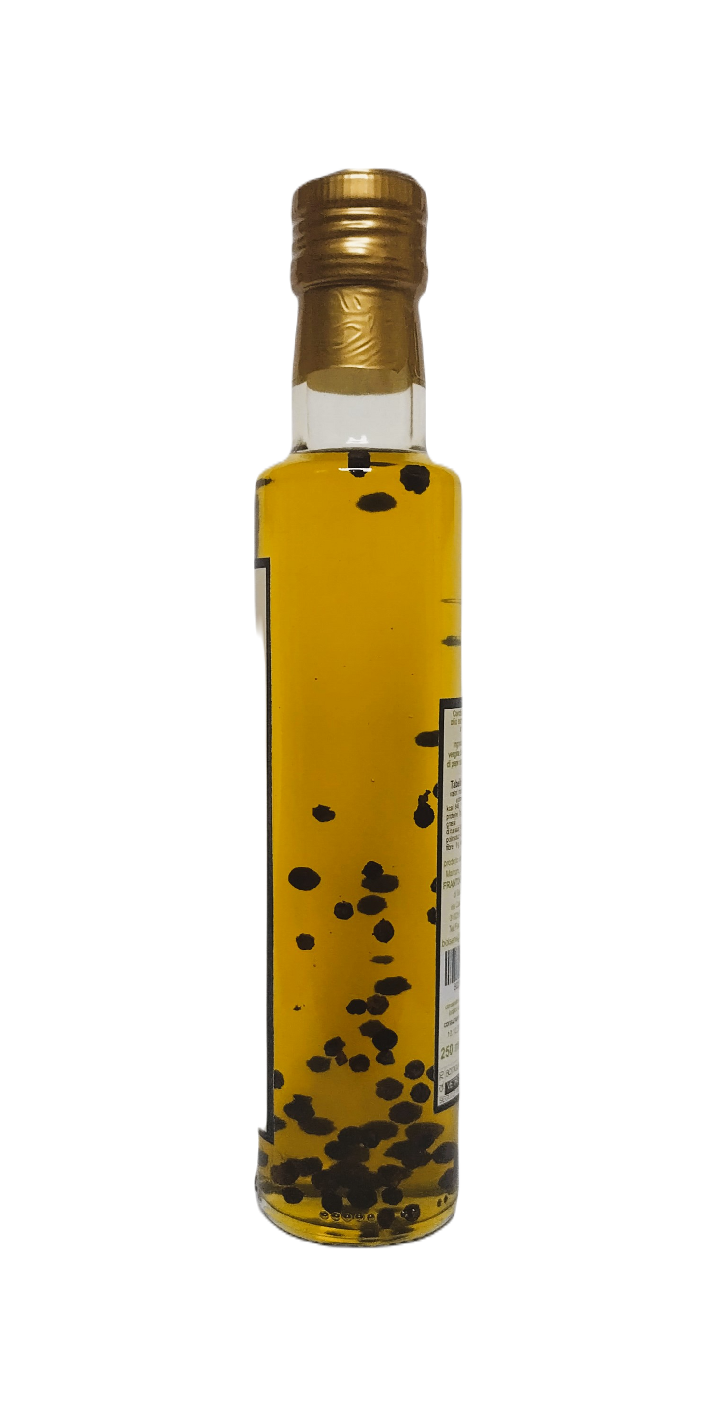 Olijfolie Extra Vergine + Pepe Nero - Fles 250 ml