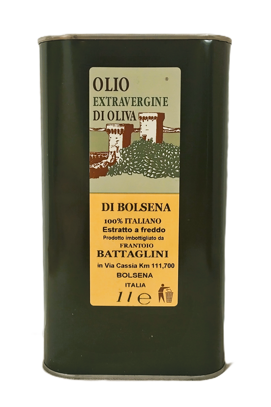 Olivenöl Extra Vergine di Bolsena - Dose 1 Liter