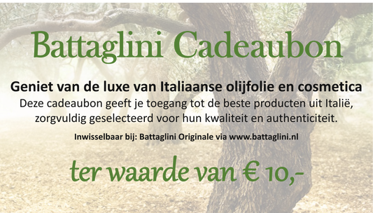 Gift card - Battaglini Nederland - Olive Oil