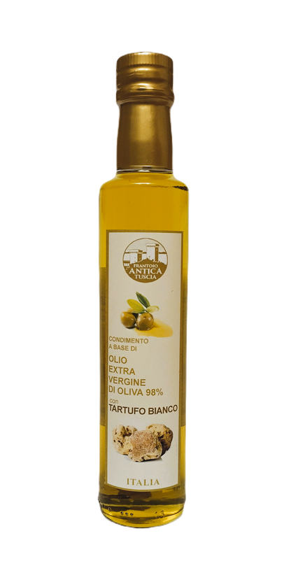 Olijfolie Extra Vergine + Tartufo Bianco - Fles 250 ml