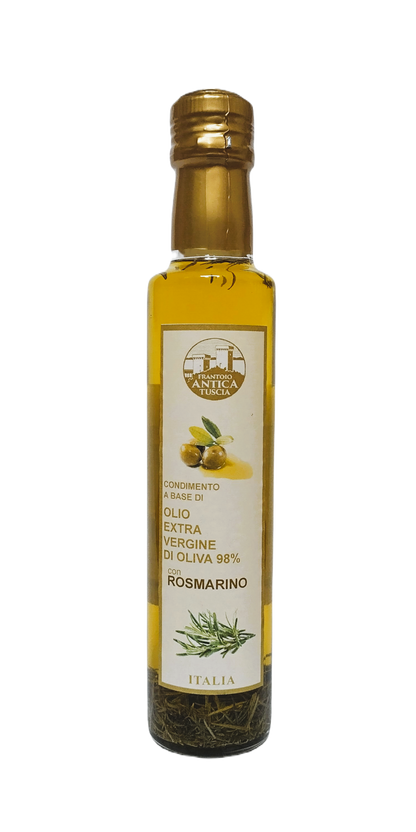 Olijfolie Extra Vergine + Rosmarino - Fles 250 ml