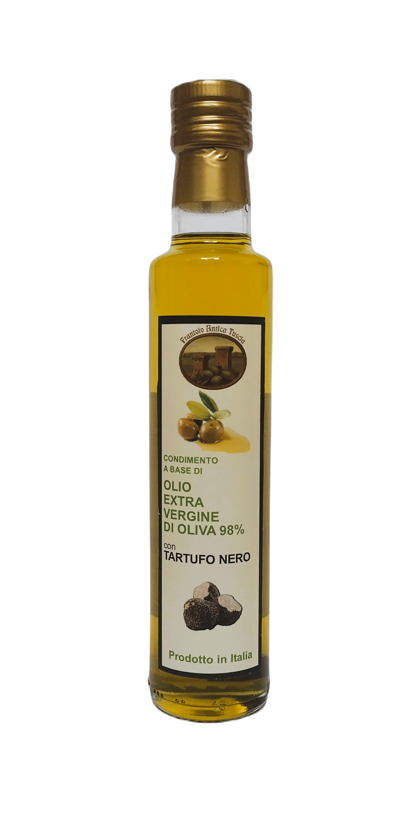 Olijfolie Extra Vergine + Tartufo Nero - Fles 250 ml