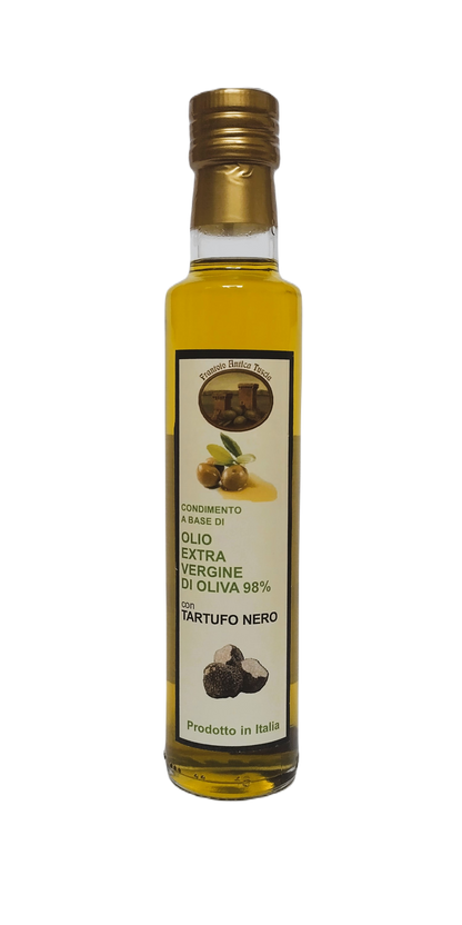 Olijfolie Extra Vergine + Tartufo Nero - Fles 250 ml