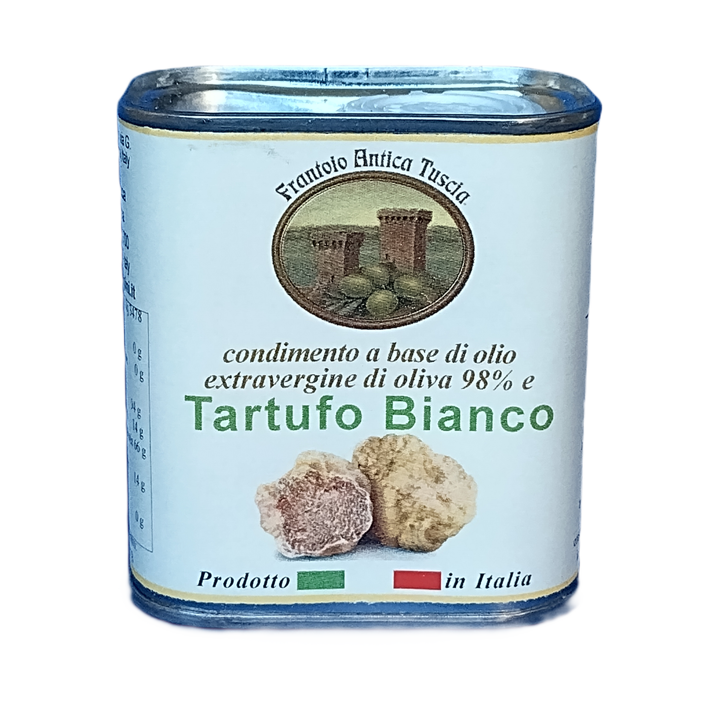 Olijfolie Extra Vergine + Tartufo Bianco - Blik 150 ml