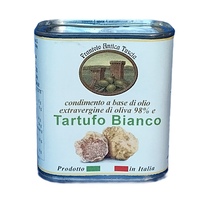 Olijfolie Extra Vergine + Tartufo Bianco - Blik 150 ml