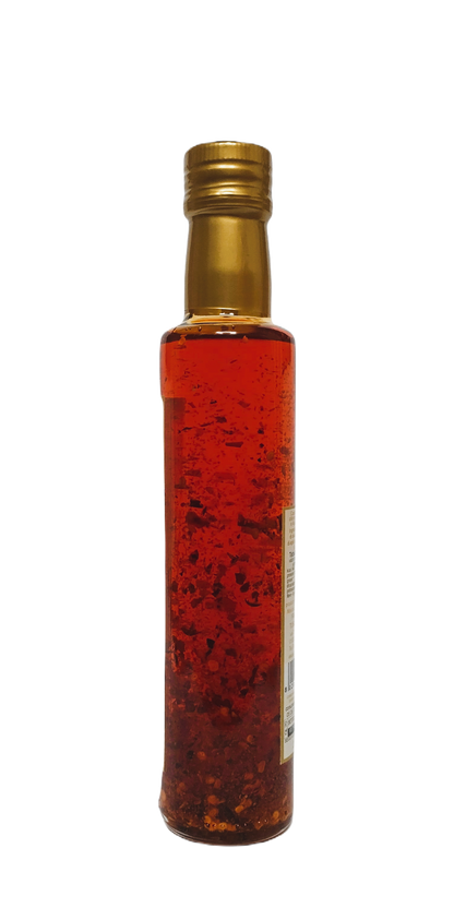 Olive Oil Extra Virgin + Garlic + Chili Pepper - Bottle 250 ml