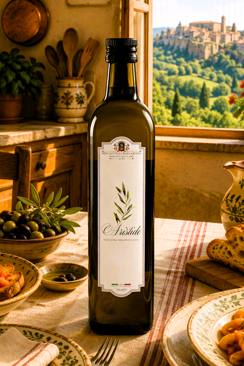 Aristide-Extra Vergine Olijfolie-Zacht en Aromatisch
