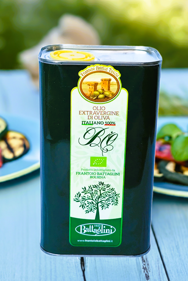 Tuscia-Natives Olivenöl Extra-Bio-in Dose