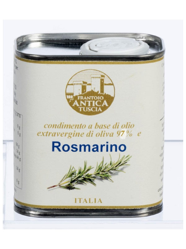 Olijfolie Extra Vergine + Rosmarino - Blik 150 ml
