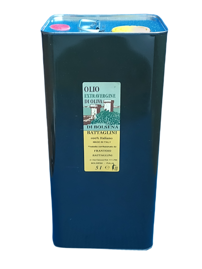 Olijfolie Extra Vergine di Bolsena - Blik 5 liter