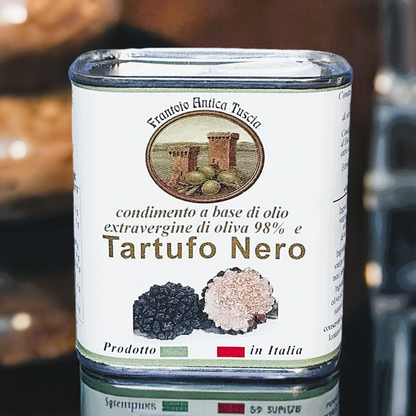 Olijfolie Extra Vergine + Tartufo Nero - Blik 150 ml