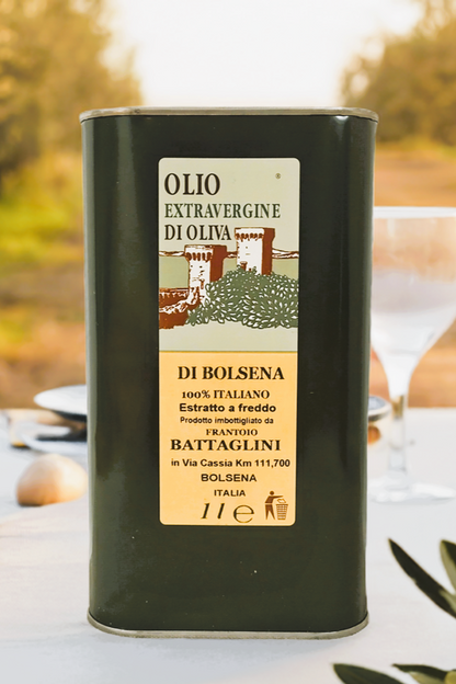 Olijfolie Extra Vergine di Bolsena - Blik 1 liter